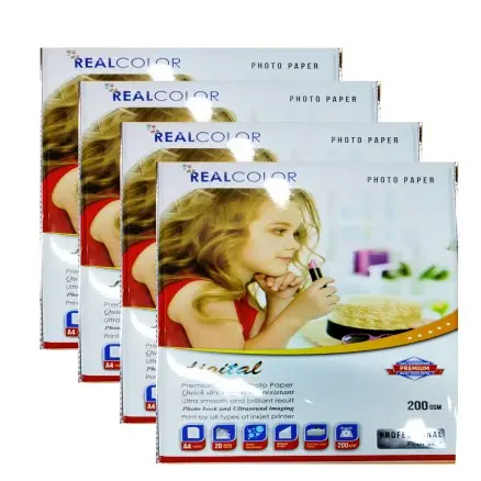 REAL COLOR PHOTO PAPER 200GSM A4*20 BC