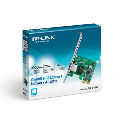 [0009135] TP-Link TG-3468 10/100/1000 Pci Express Gigabit LAN Card