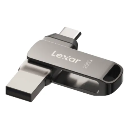 [0009168] Lexar JumpDrive Dual Drive D400 256GB USB 3.1 Type-C Pen Drive