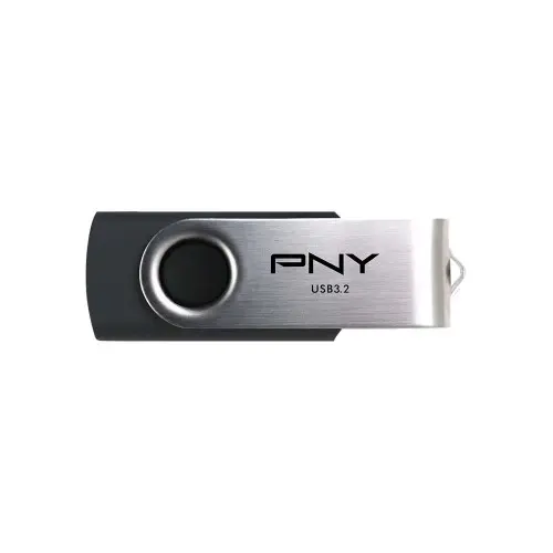 [0009170] PNY Turbo Attache R 32GB USB 3.2 360° Metal Flash Drive