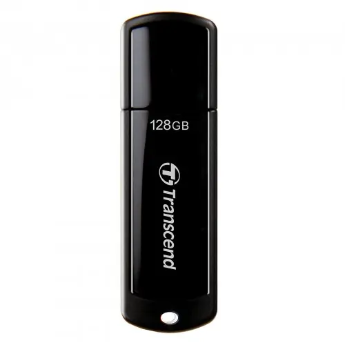 [06183] Transcend JetFlash 700 128GB USB 3.1 Black Pen Drive
