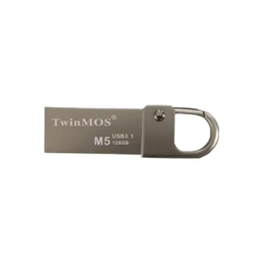 [0009234] TwinMOS MTwinmos M5 128GB USB 3.1 Metal body Silver Pen Drive