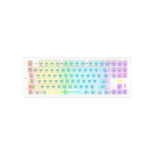 [0000543] AULA F2183 3 in 1 TKL RGB Mechanical Hot-Swappable Gaming keyboard 
