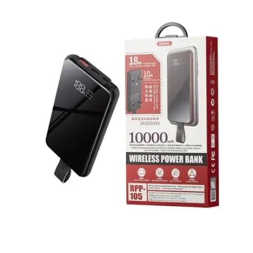 [0009334] Remax RPP-105 Tangee Series Wireless Power Bank 10000mAh