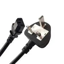 [01601] DESKTOP POWER CABLE 3PIN WITH FUSE 1.5M(D)