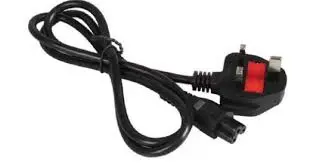 LAPTOP POWER CABLE 3PIN WITH FUSE 1.5M(D)