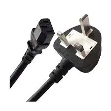 [03849] LAPTOP POWER CABLE 2PIN WITH FUSE 1.5M(D)