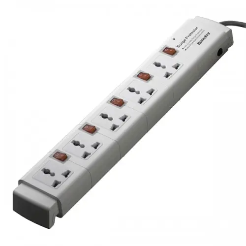 [0006296] Huntkey PZC504 FivePorts 3 Line Surge Protection Power Strip