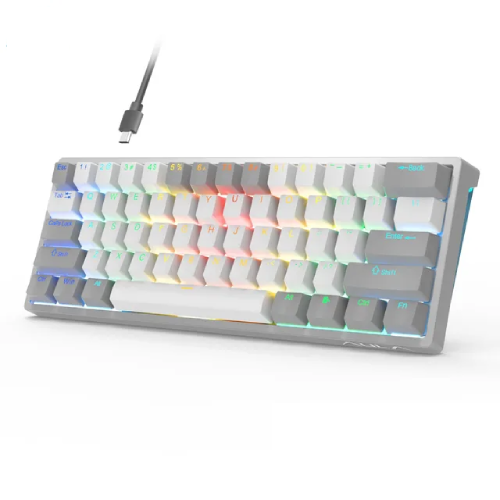 [00689] AULA F3261 Type-C Hot Swappable RGB Blue Switch Mechanical Gaming Keyboard