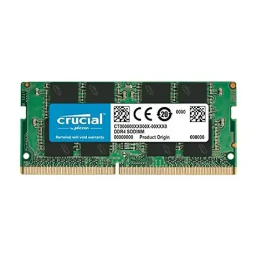 [0009500]  Crucial 8GB Single DDR4 2666MHz Laptop RAM