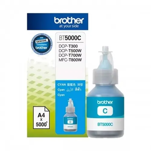 [0009585] Brother BT5000C Cyan Ink Bottle