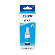 [0009593] EPSON 673 CYAN ORIGINAL INK BOTTLE
