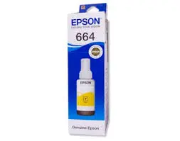 [0009597] EPSON 664 YELLOW (ORIGINAL) INK BOTTLE 