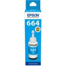 [02121] EPSON 664 CYAN (ORIGINAL) INK BOTTLE