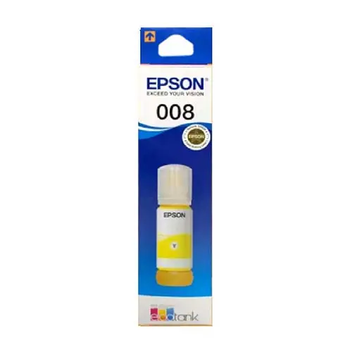 [0009621] EPSON 008 Yellow Ink Bottle (Bundle With Full Set)