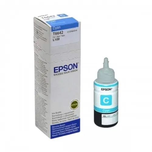 EPSON C13T6642 Cyan Ink Bottle