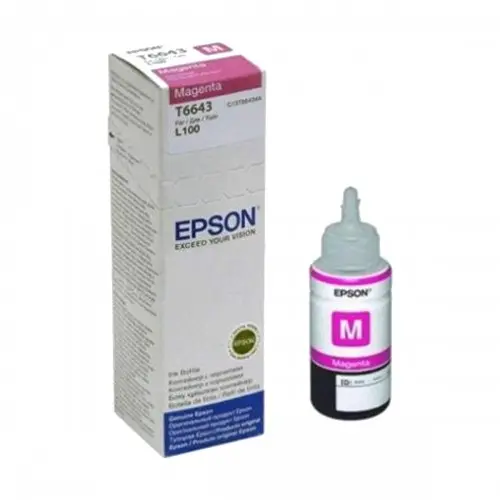 EPSON C13T6643 Magenta Ink Bottle