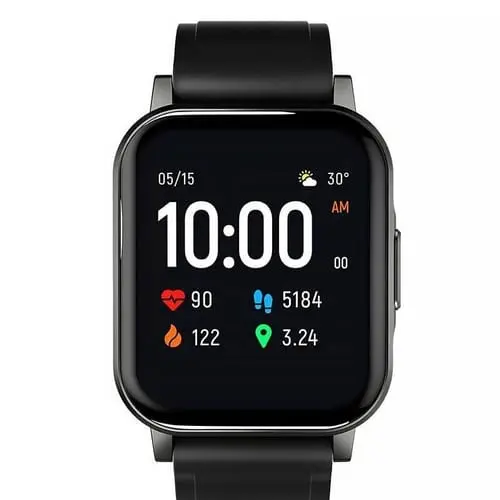 [0009791] Haylou RT2 LS02 Touch Screen Square Shape Smart Watch Black