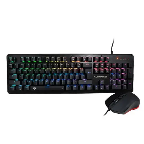 [0000593] Fantech MVP861 Commander Mechanical Keyboard Mouse Combo