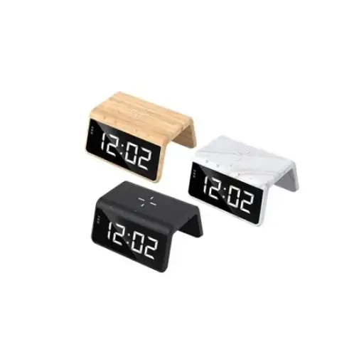 [03120] HAVIT W320 Wireless charging with alarm clock and ambient light