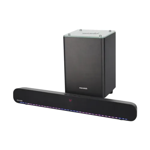 [0009880] Microlab Rockbar 500 Color LED Bluetooth Soundbar With Subwoofer