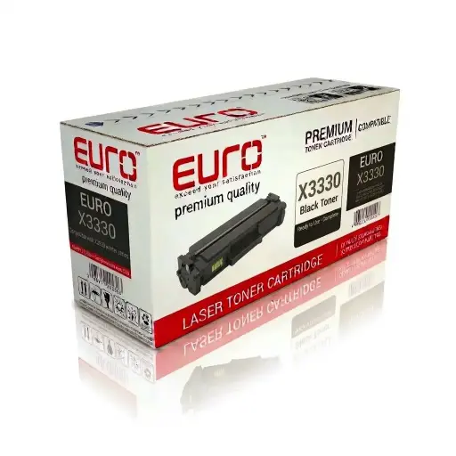 [0009969] Euro X3330 Laser Toner,Black 