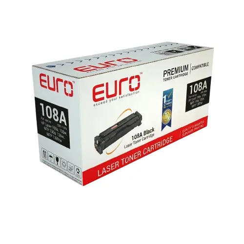 [0009973] Euro108A Laser Toner,Black 