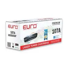 EURO 107A (WITH CHIP) LASER PRINTER TONER BLACK 