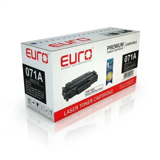 [0009992] Euro 071A (With Out Chip) Laser Toner,Black 