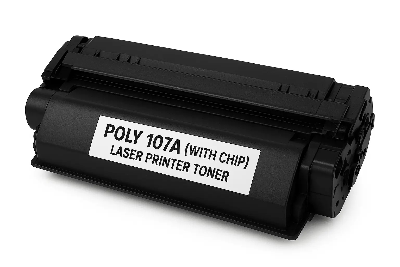 POLY 107A (WITH CHIP) LASER PRINTER TONER BLACK