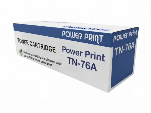 [0010053] Power Print TN-76A (With Out Chip) Toner,Black