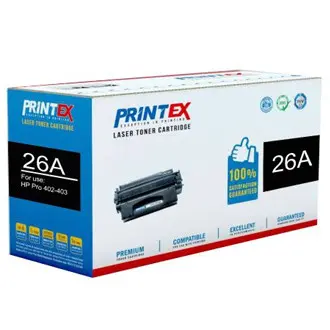 [0010077] PRINTEX 26A Black Page Yield LaserJet Toner Cartridge