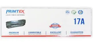 PRINTEX 17A WITH CHIP LASER PRINTER TONER BLACK 