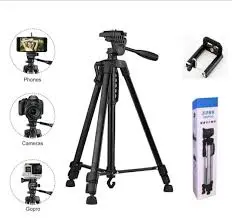 [05053] Portable 3366 Tripod Stand for Your Mobileand DSLR Cameras