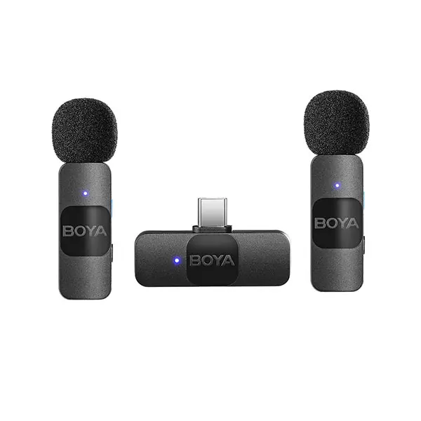 Boya BY-V20 Ultracompact 2.4GHz Wireless Microphone System for Type-C Device