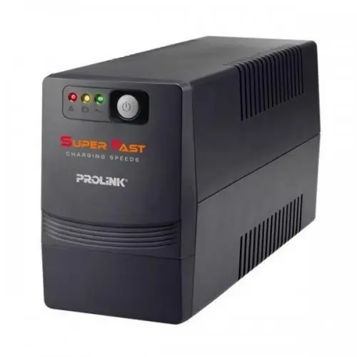 [04974] Prolink PRO2701SFC 650VA Offline UPS with Plastic Body 