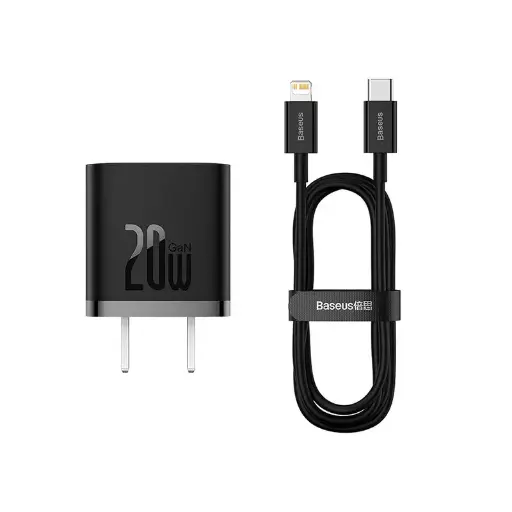 [0010228] Baseus-1900 Baseus GaN5 Fast Charger 1C 20W CN Set (Mini)