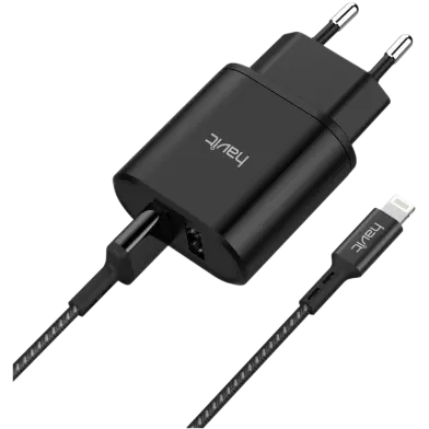 [0010231] HAVIT 2 In 1 Usb Charge Kit With Usb To Lightning Iphone Cable - ST822 