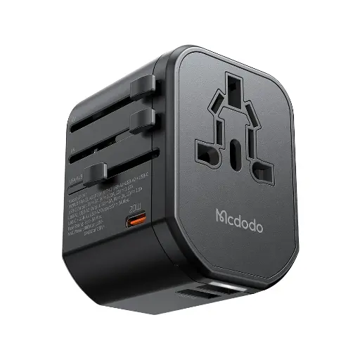 [0010235] Mcdodo CP-3471 PD 20W Fast Charging Universal Travel Adapter
