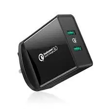 36W QC 3.0 QUICK WALL CHARGER (UK PLUG)