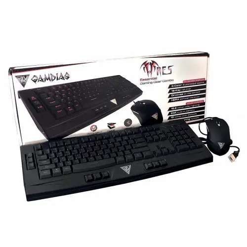 [0000641] Gamdias GKC6000 ARES ESSENTIAL & OUREA Gaming Combo