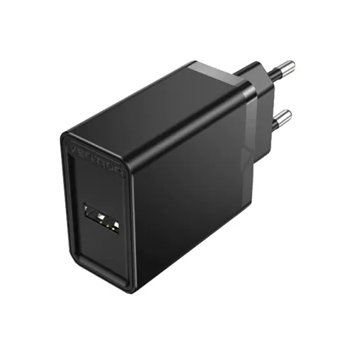 [0010251] VENTION FAAB0-EU 1-Port USB 12W EU-Plug Wall Charger Adapter