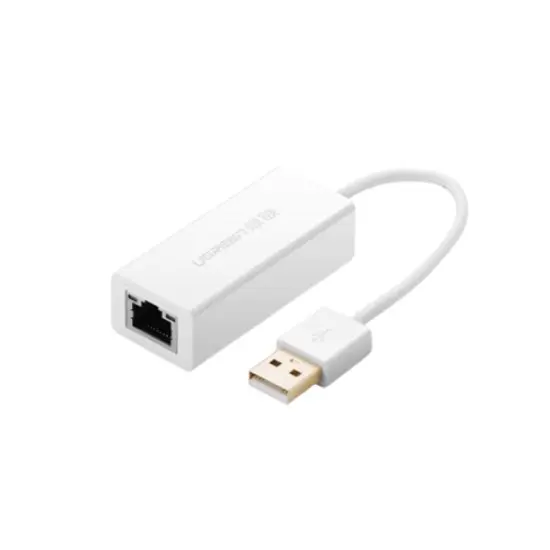  UGREEN 20253 USB 2.0 10/100 MBPS ETHERNET LAN NETWORK ADAPTER CONVERTER