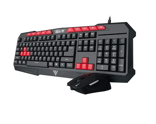 [02737] Gamdias Ares-Gkc 100 Gaming Membrane Keyboard and Mouse Combo
