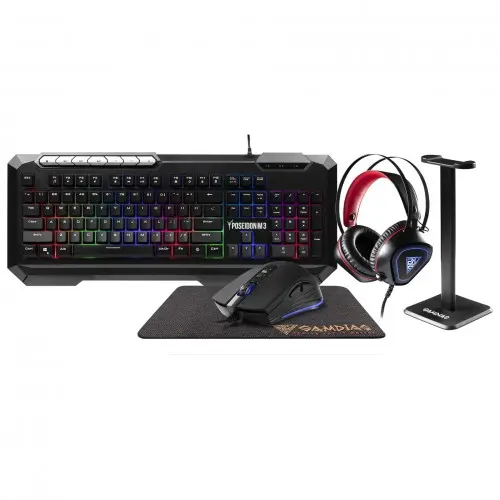[0000656] Gamdias POSEIDON M3 5-In-1 Gaming Combo