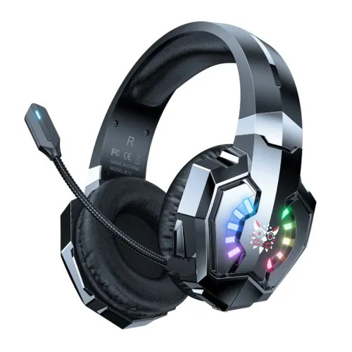 [04717] Onikuma B15 Tri-mode Wireless Black Headphone
