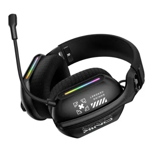 [04744] Onikuma GT808 Tri-Mode Headphones 2.4GHz Ultra-Low Latency Wireless Gaming Headset