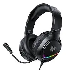 [04780] Onikuma X31 RGB Wired Gaming Headset with Noise Cancelling Microphone (Black)