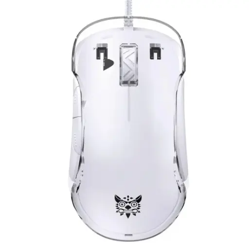 [04731] Onikuma CW925 RGB Backlit Wired Gaming Mouse, White