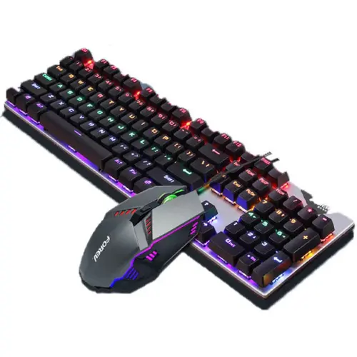 [07612] Forev FV-Q609 Wired Gaming Keyboard Mouse Combo